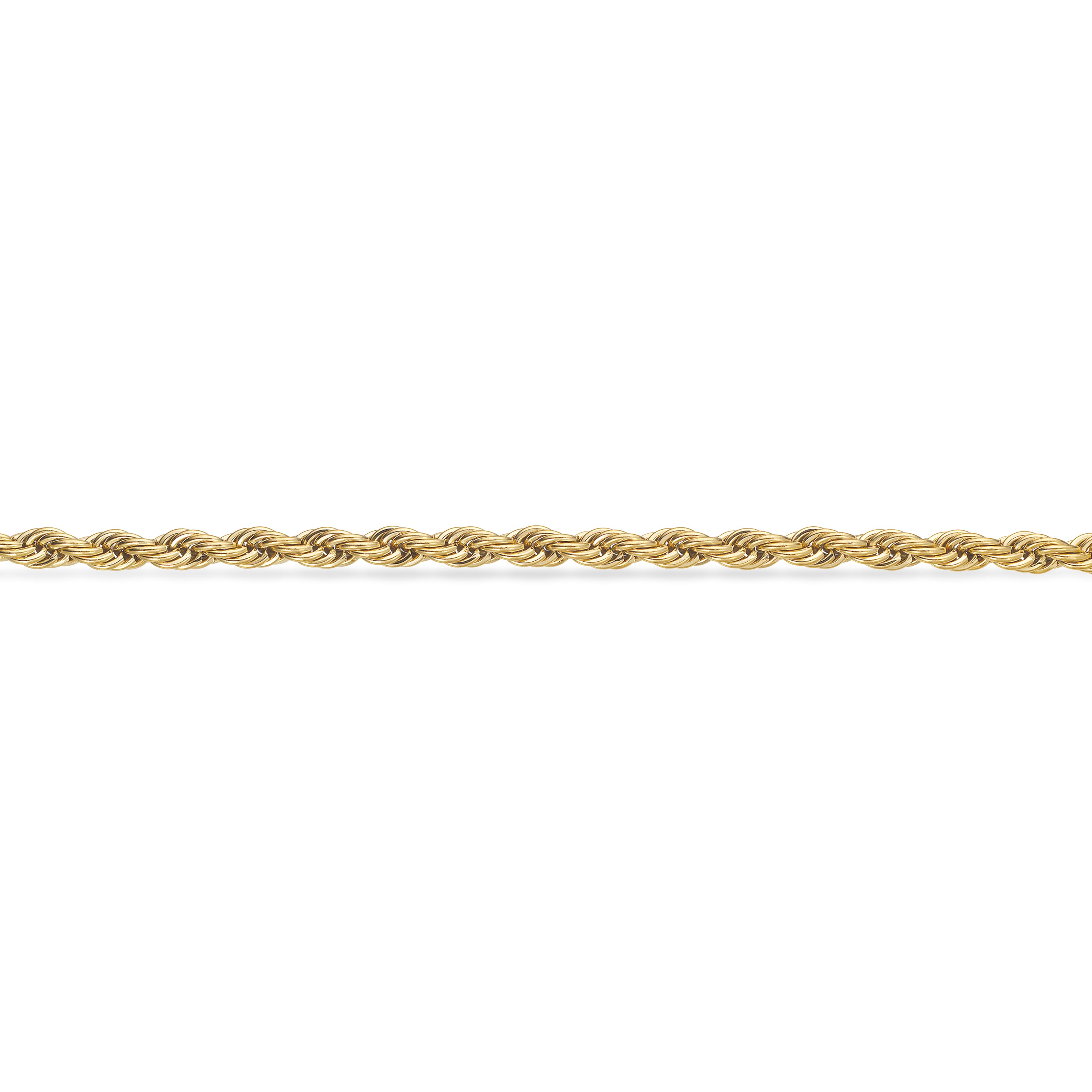Scrouples Force halskæde cordel 5 mm. stål fg.