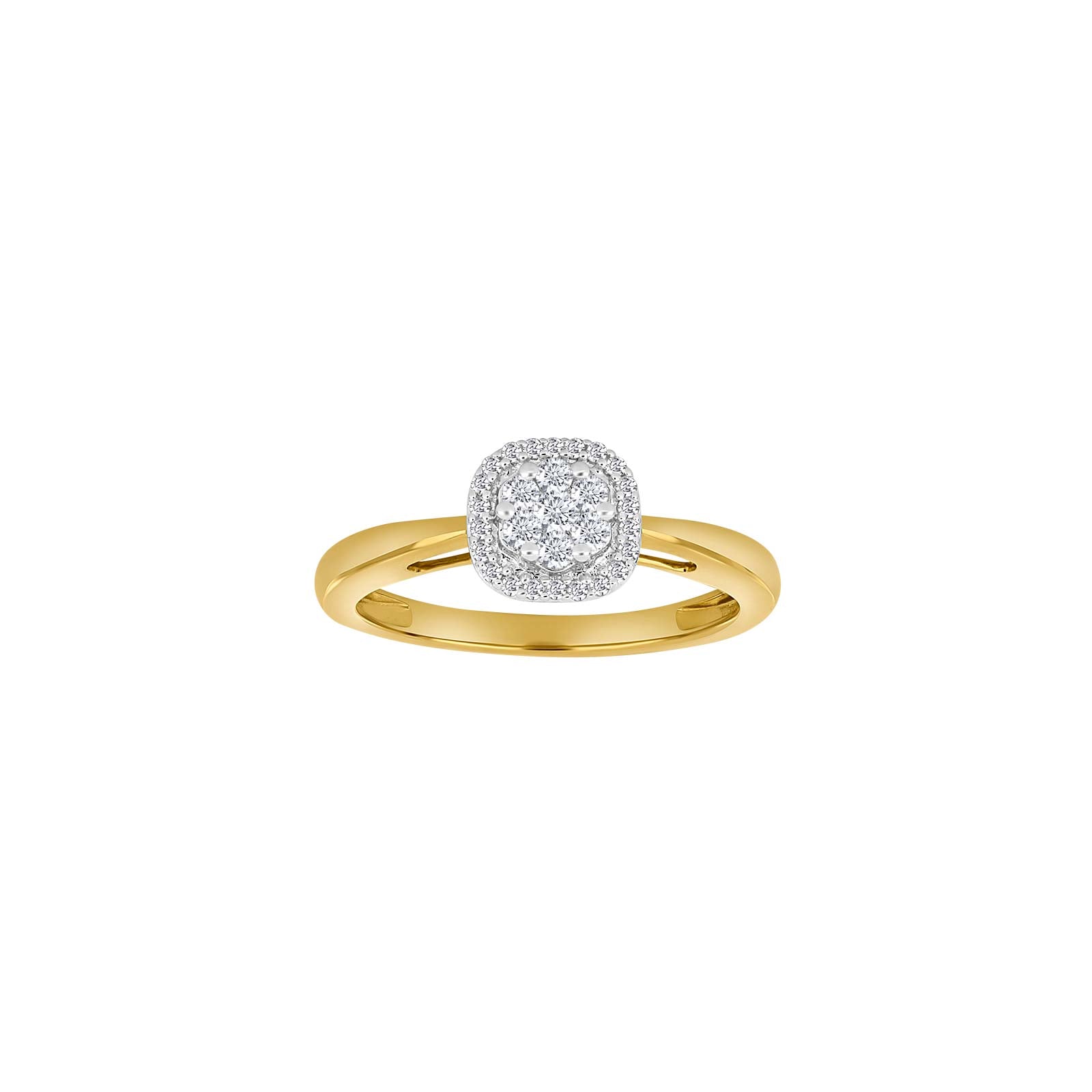 Nordahl Andersen 14kt. guldring m/dia. 0.23ct W/SI