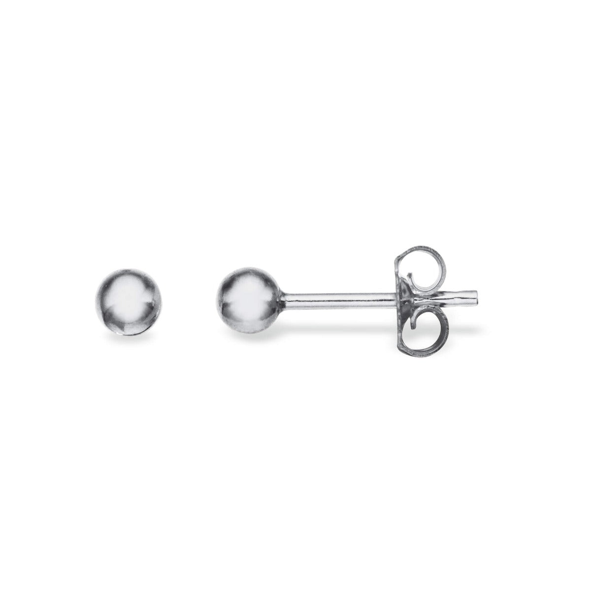Sølv ørestik 3 mm kugle