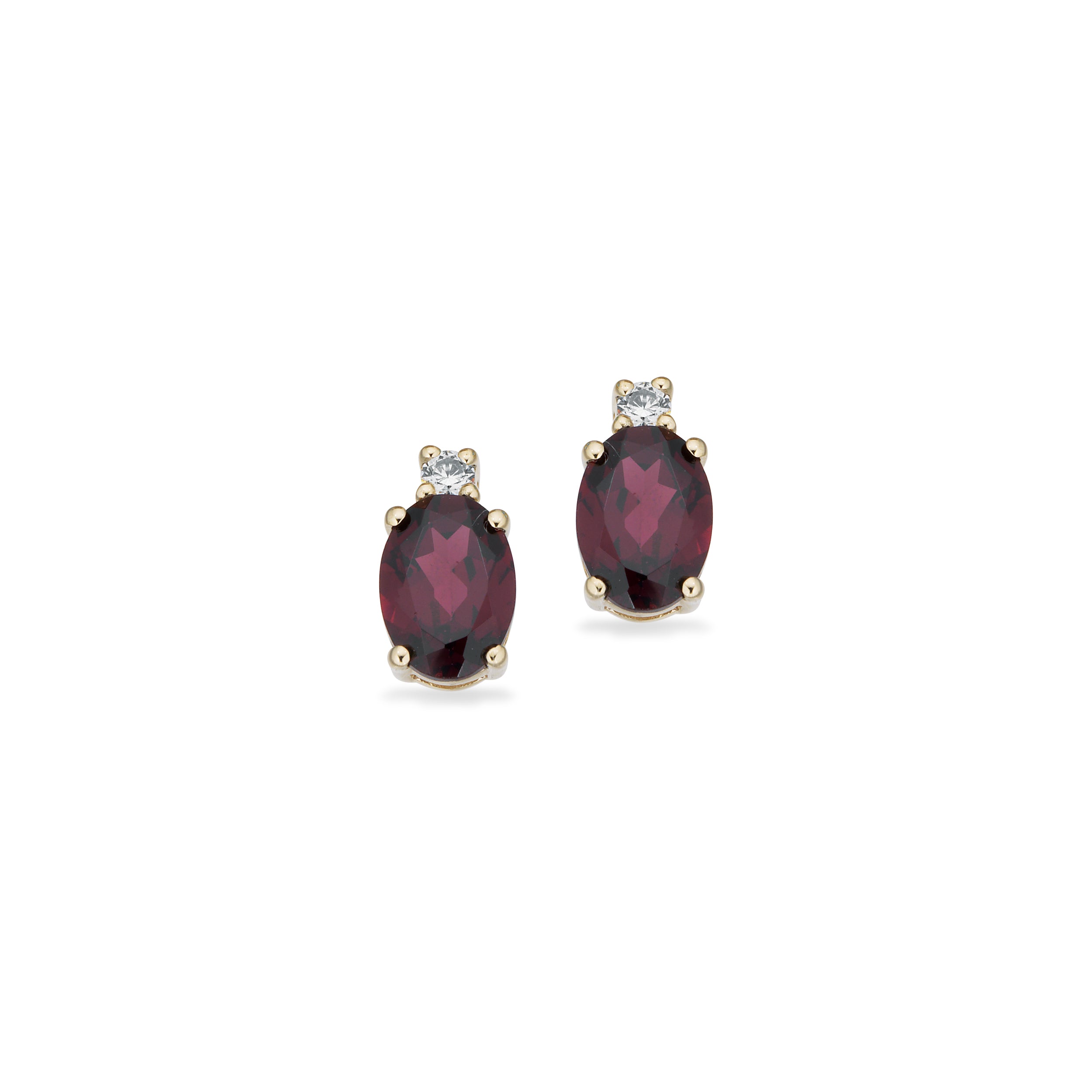 Scrouples Øreringe i Guld 8 kt. med Syn. cubic zirconia