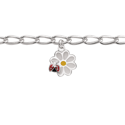 Støvring Design Børnearmbånd blomst med mariehøne