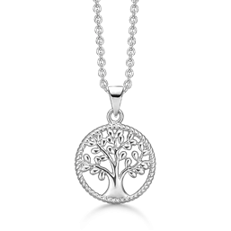 Støvring Design Sølvcollier livets træ