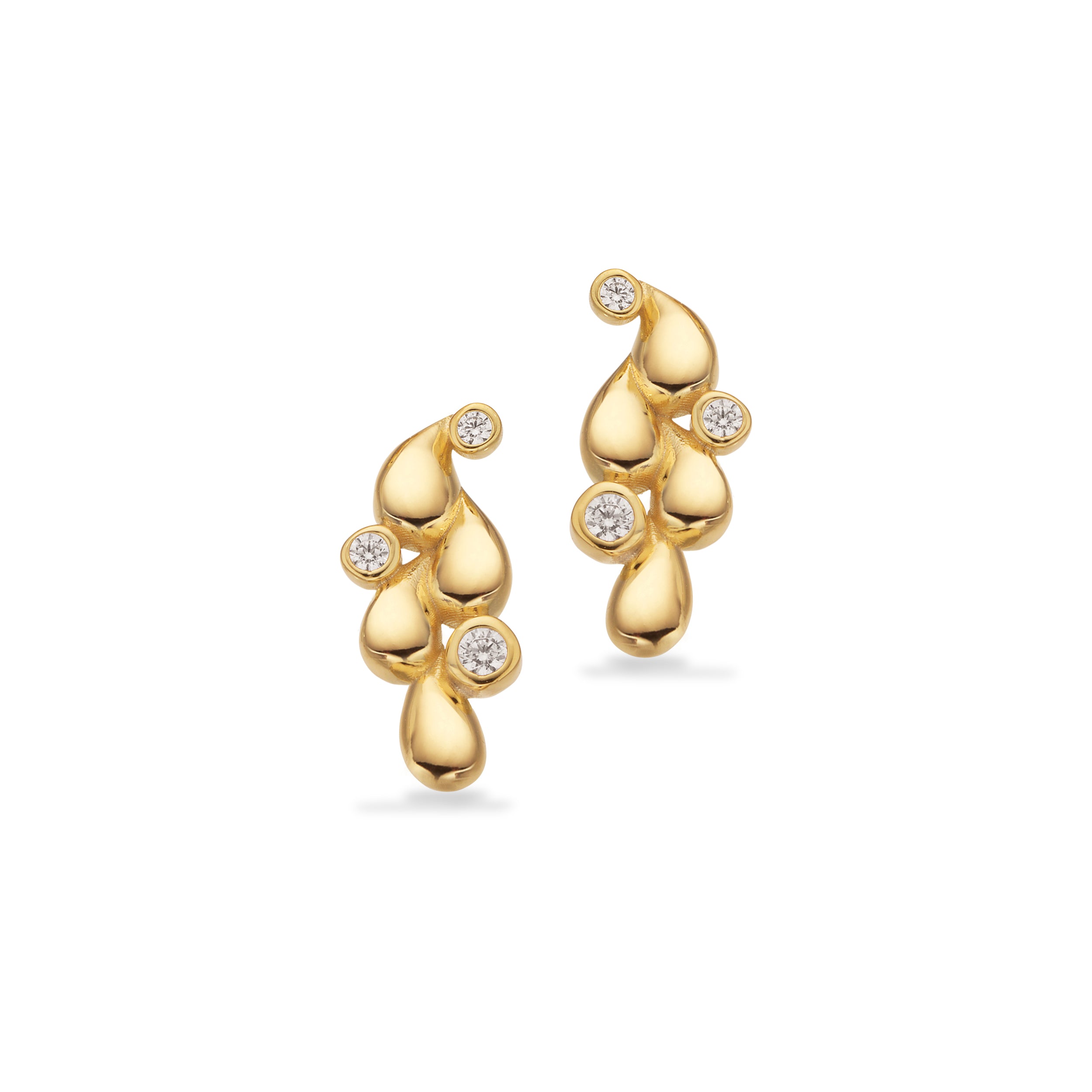 Scrouples Øreringe i Sølv med Syn. cubic zirconia