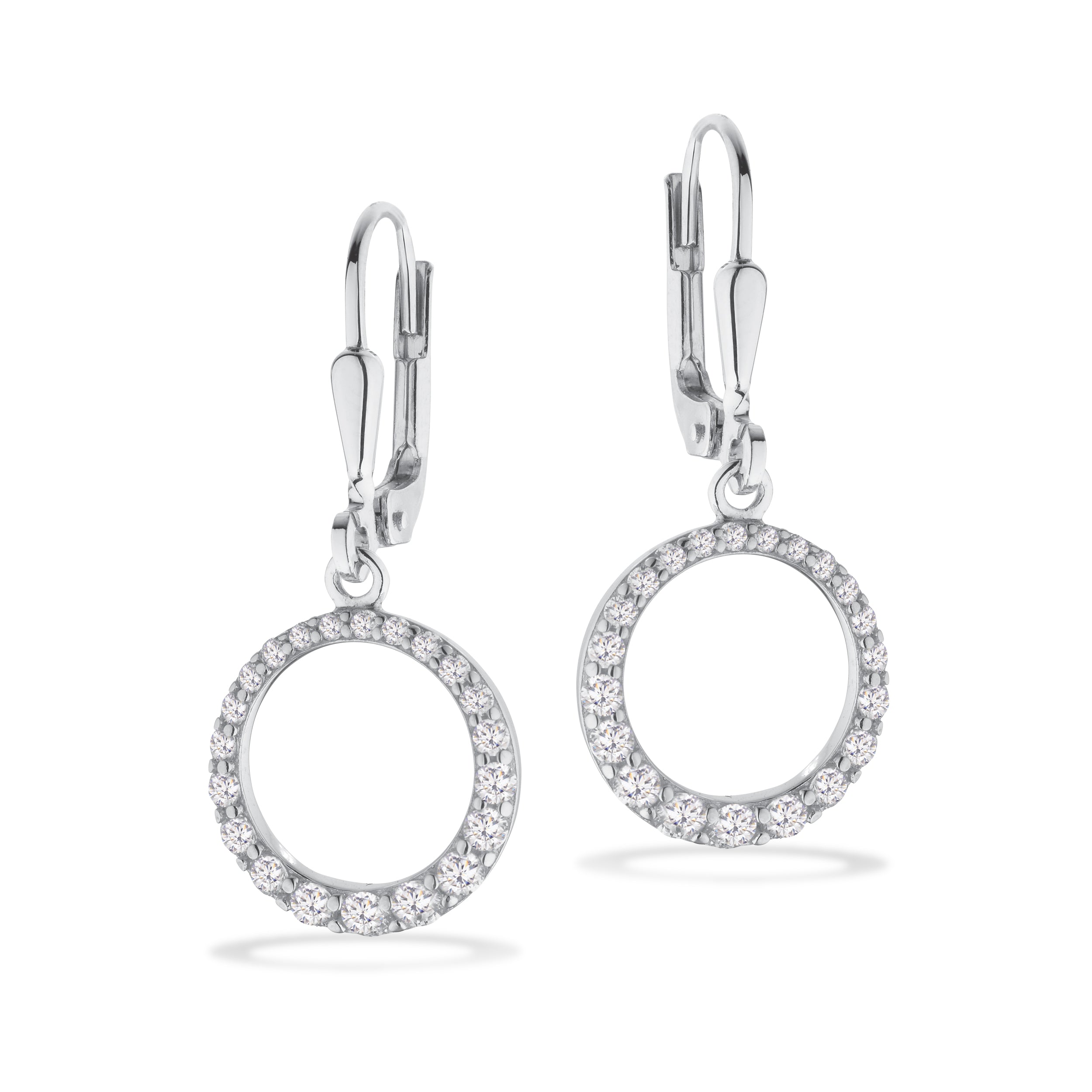 Scrouples Øreringe i Sølv med Syn. cubic zirconia