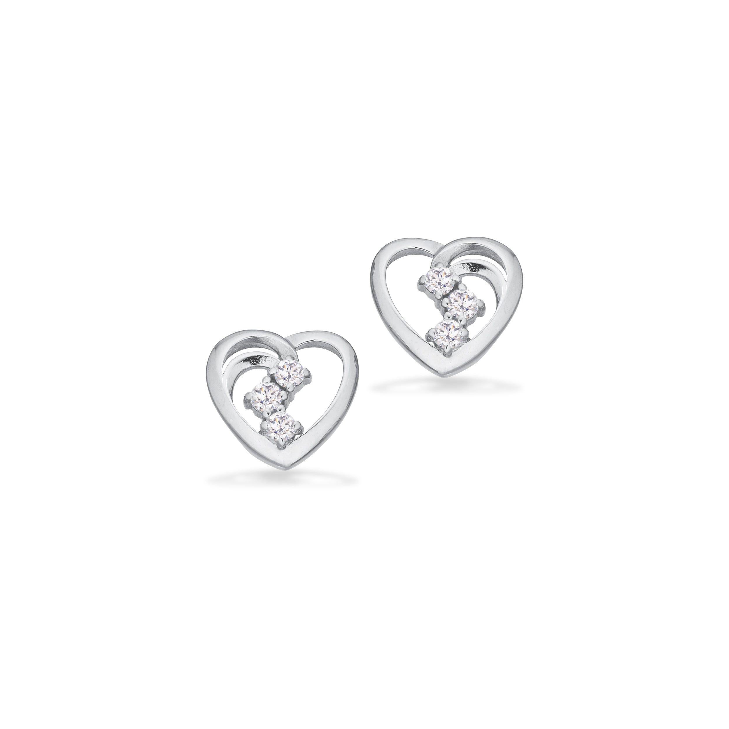 Scrouples Øreringe i Sølv med Syn. cubic zirconia