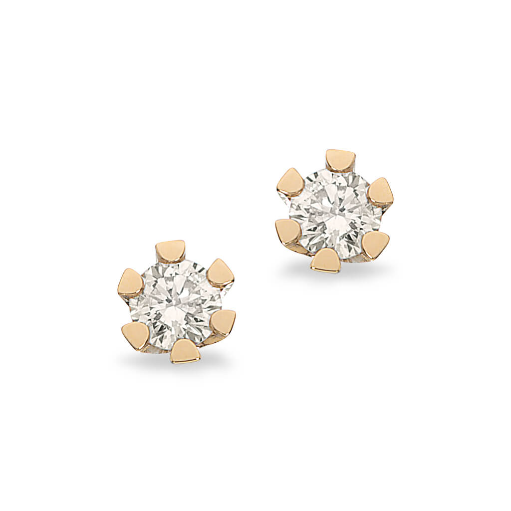 Scrouples Bytteserie i Guld med Brillant