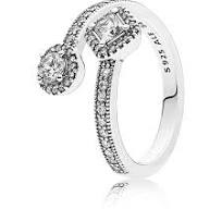 Pandora Abstrakt elegance ring