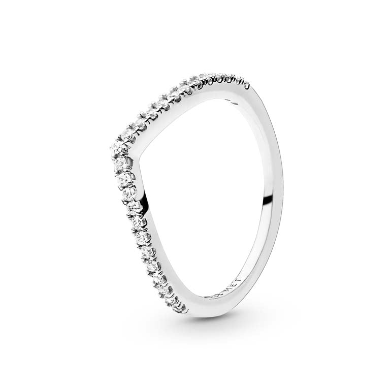 Pandora funklenede wishbone ring