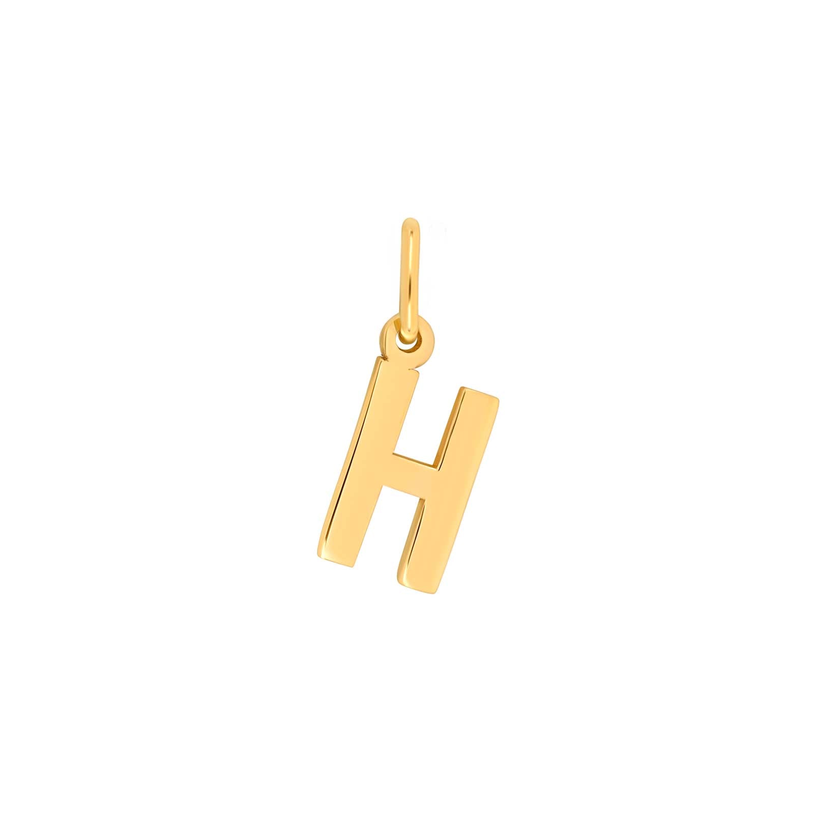 Nordahl Andersen 14kt. guldvedhæng bogstav - H