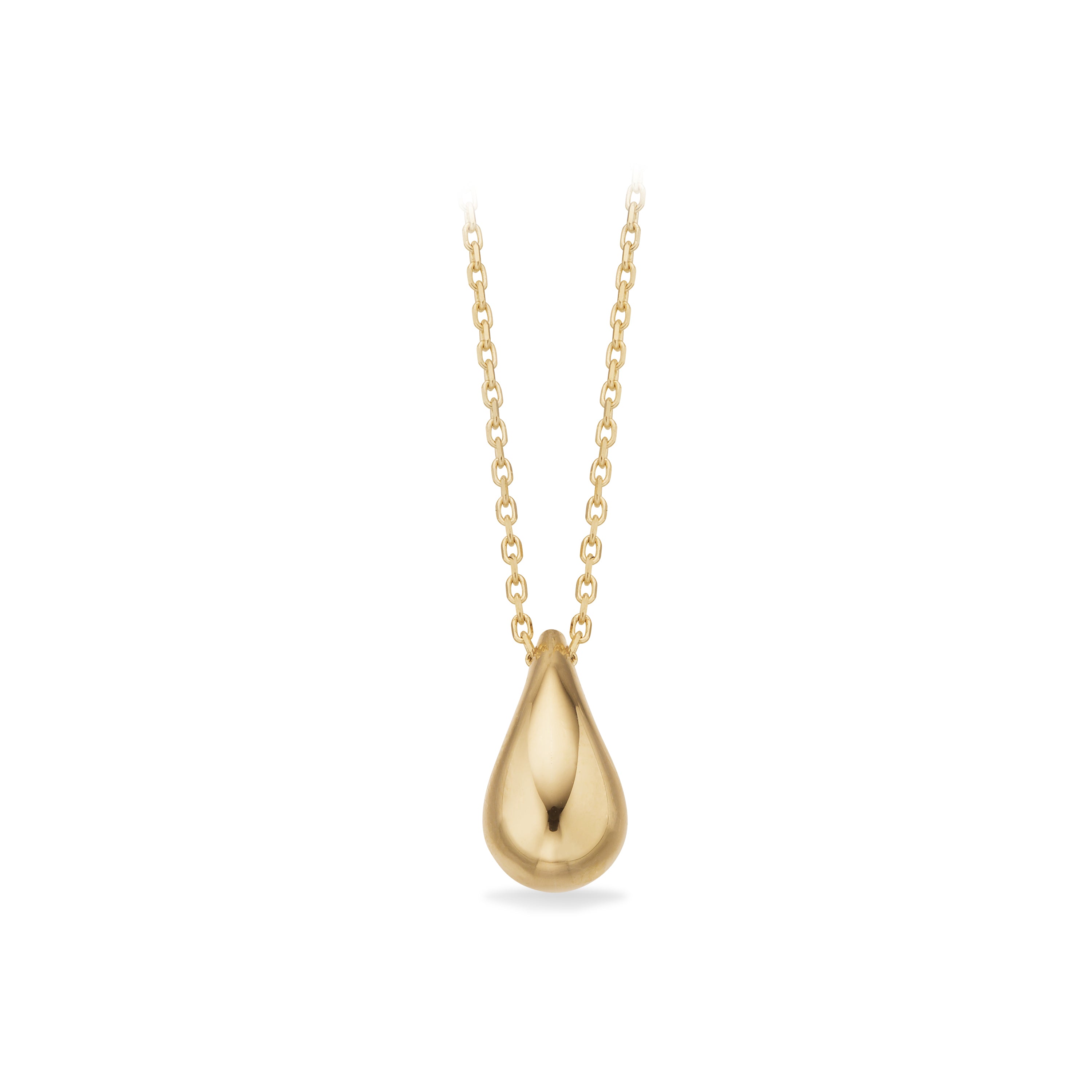 Scrouples Halskæde 12 mm i Guld 8 kt. 42+3cm
