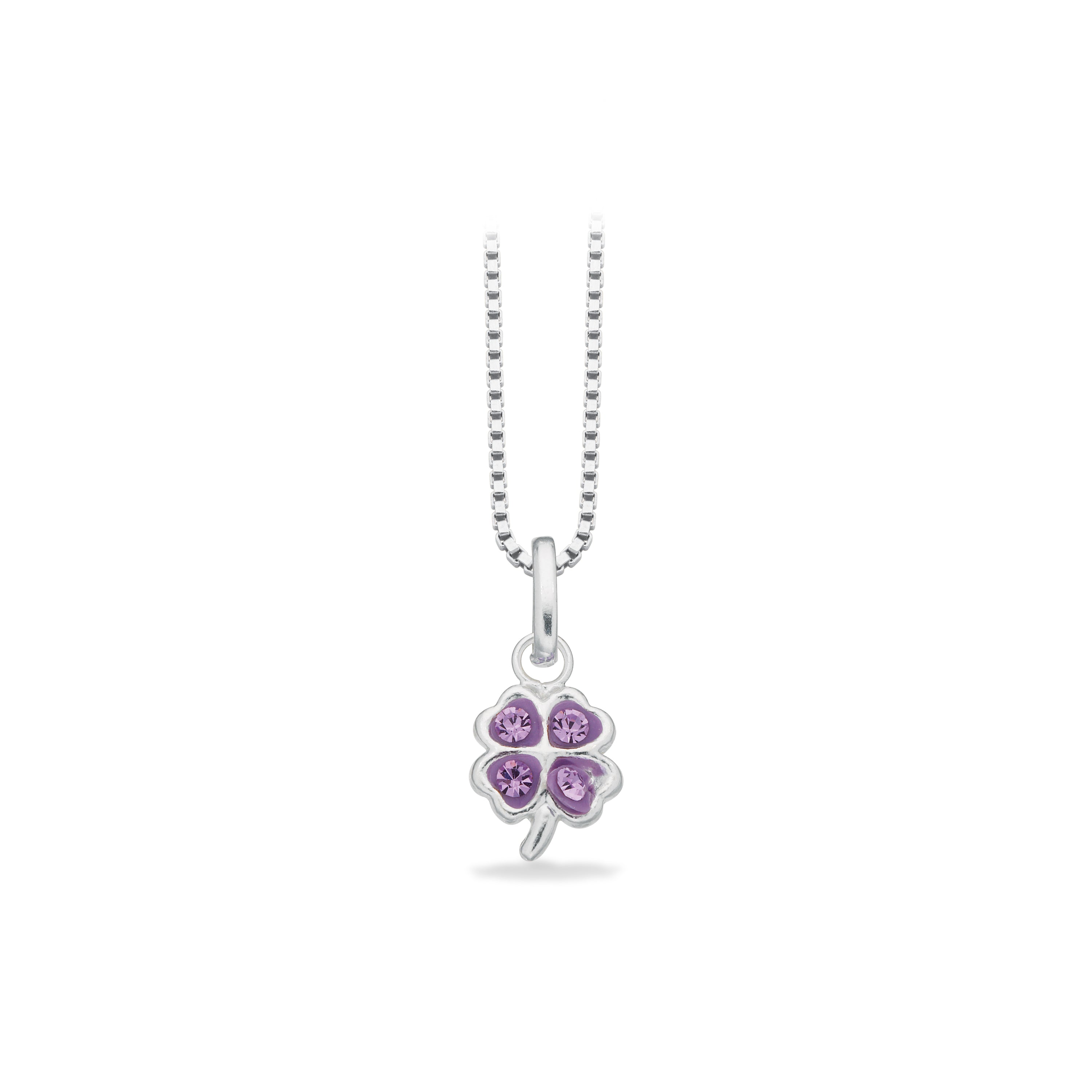 Scrouples Halskæde i Sølv med Syn. cubic zirconia