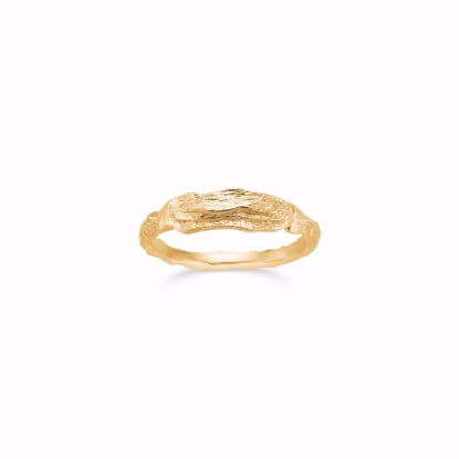 Seville forgyldt sølv ring - 2654/F