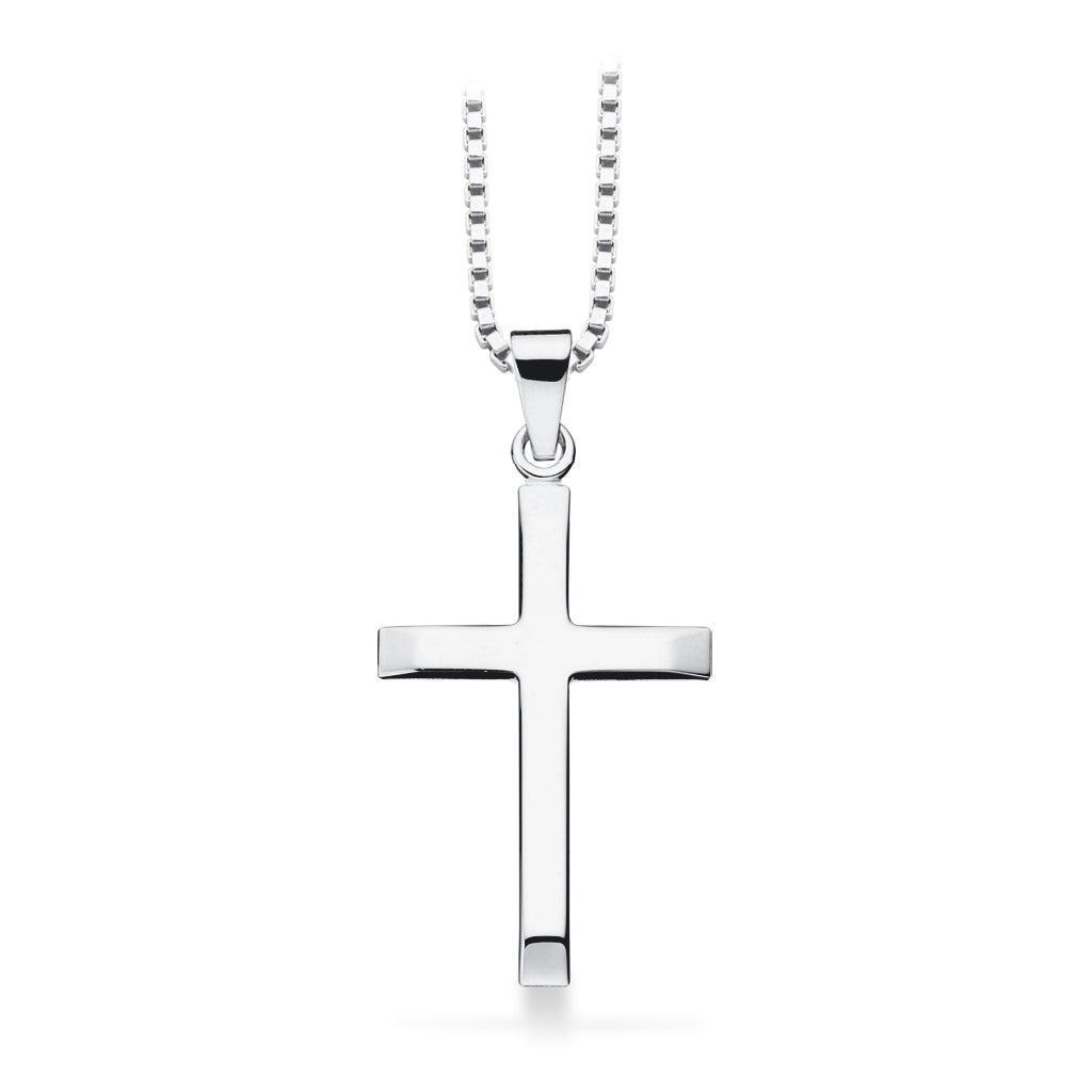 Sølv kors vedhæng