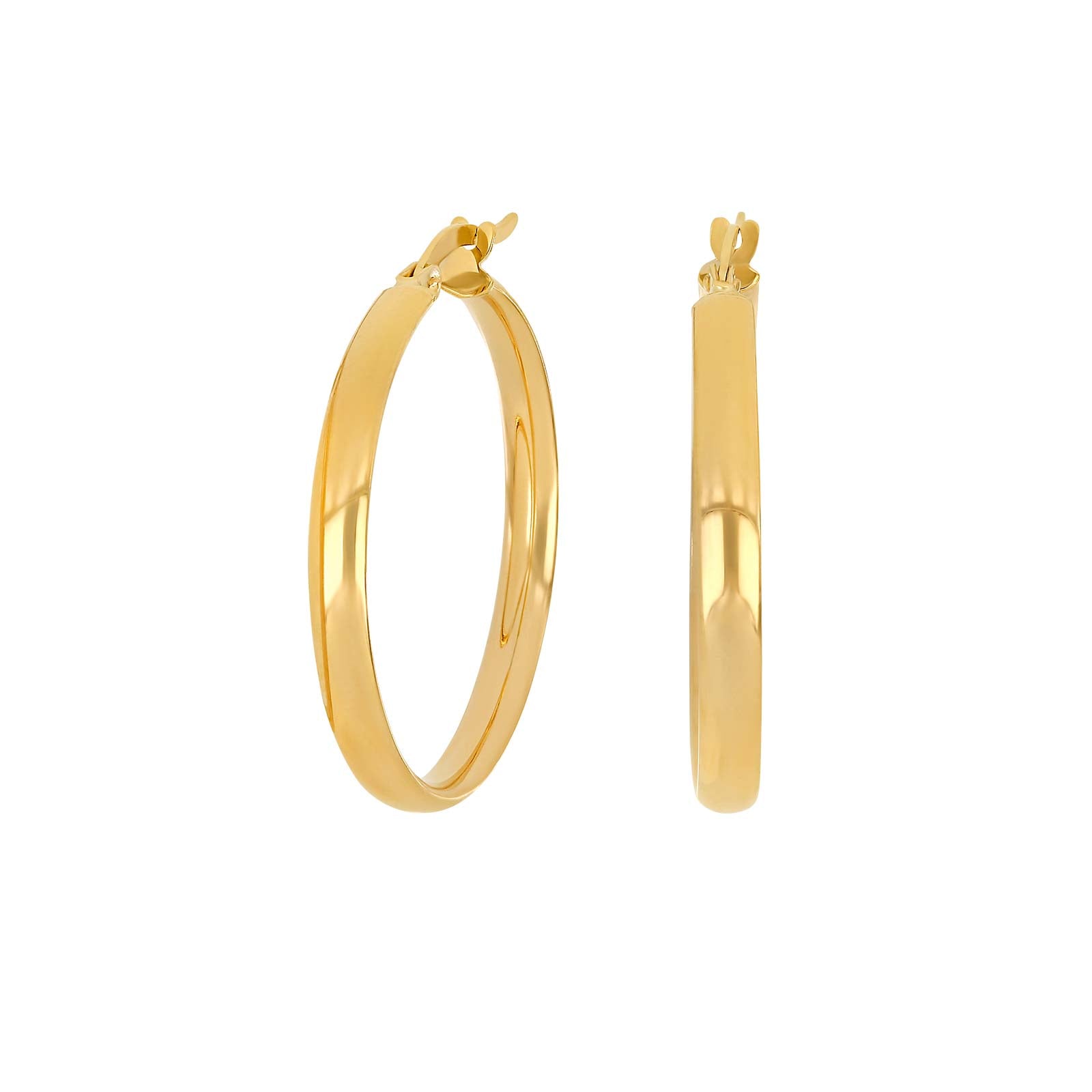 Nordahl Andersen 8kt. guldcreoler 28mm