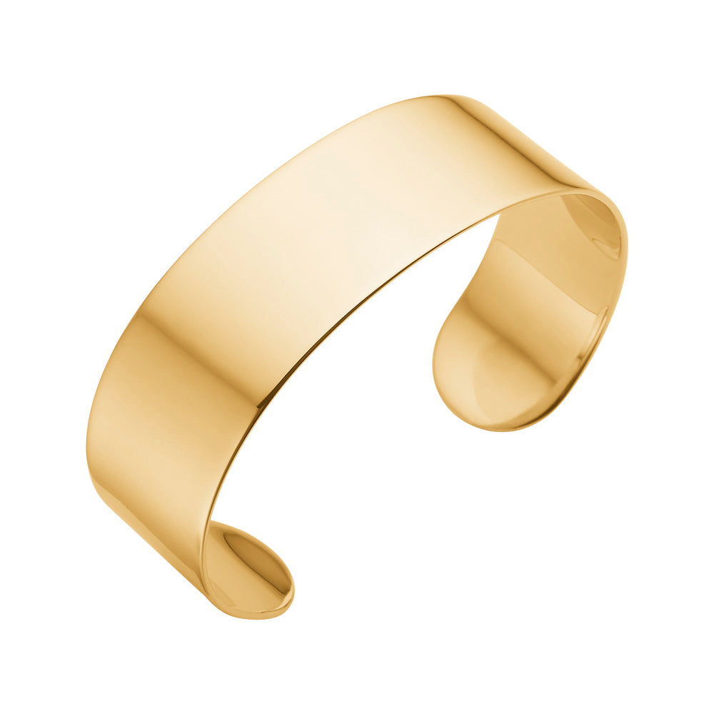 Armring stål IP gold CALMA