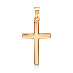 Støvring Design 14 kt Guldkors 16x25mm