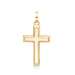 Støvring Design 8 kt Guldkors 14x23mm