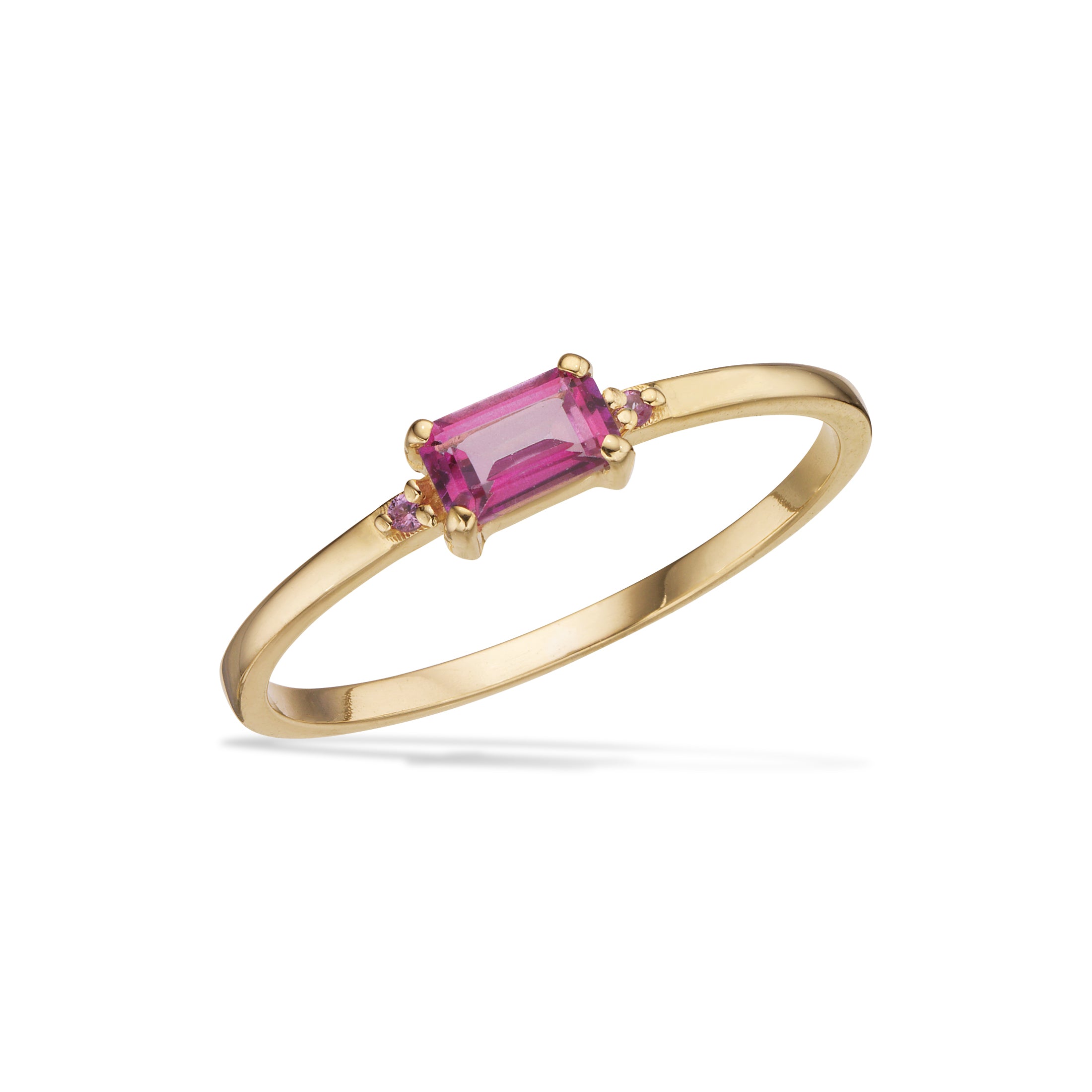 Scrouples Ringe i Guld 8 kt. med Topas