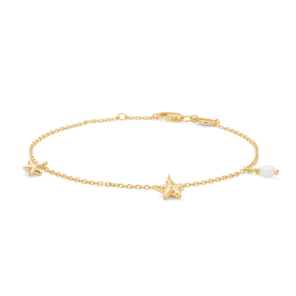 Studio Z, ArmbåndStarfish lustre m/perle