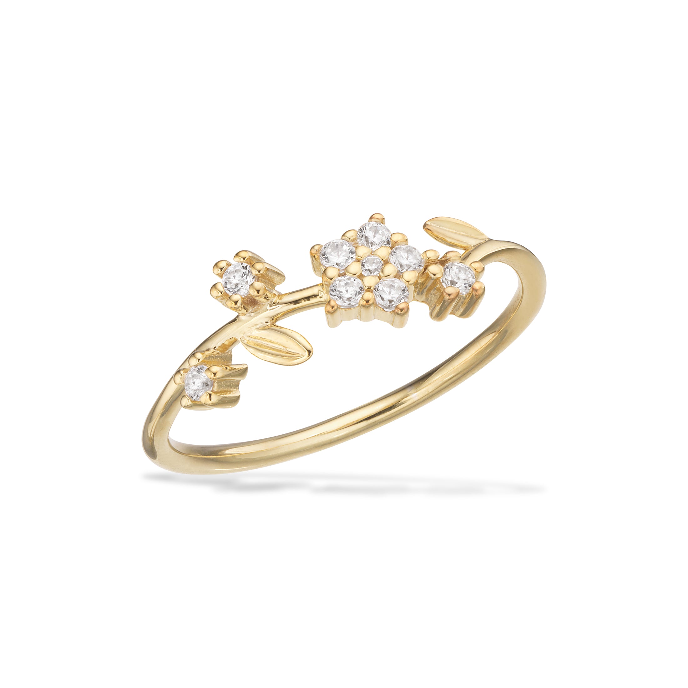 Scrouples Ringe i Sølv med Syn. cubic zirconia
