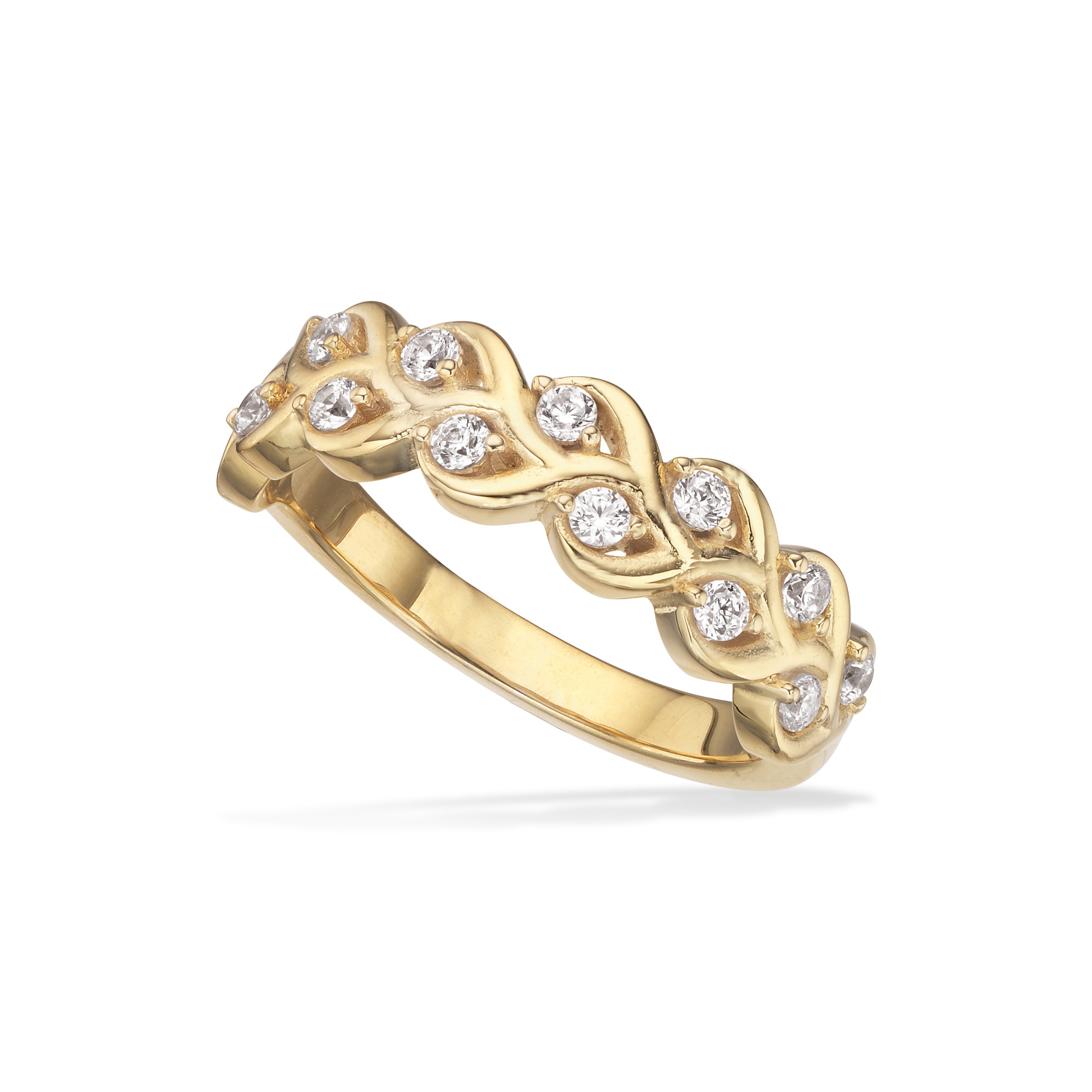 Scrouples Ringe i Sølv med Syn. cubic zirconia