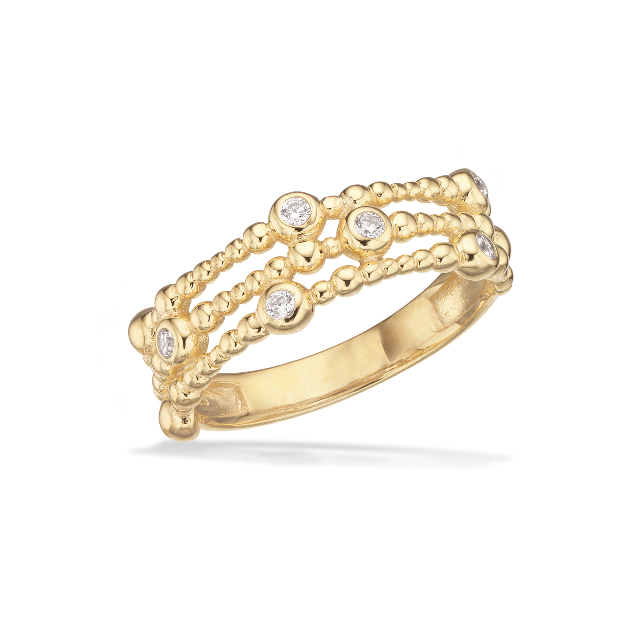 Scrouples Ringe i Sølv med Syn. cubic zirconia