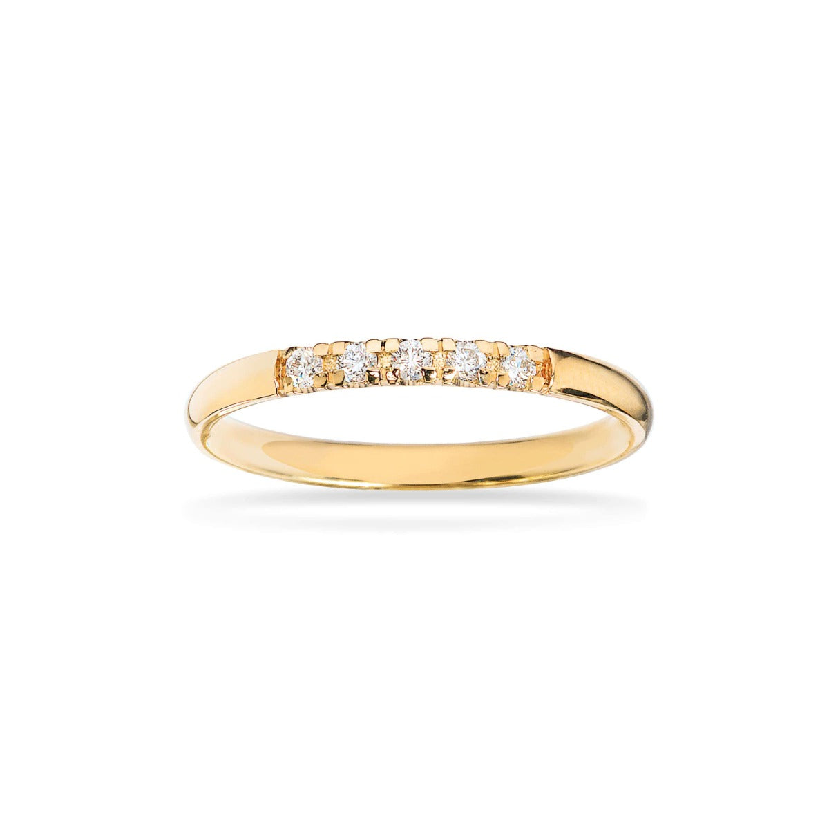 Scrouples Ringe i Guld med 5 Brillanter