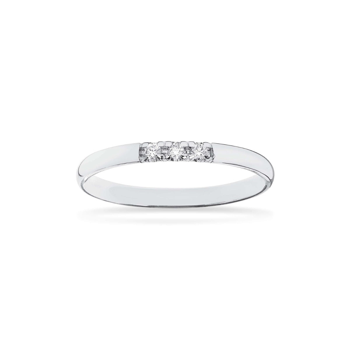 Scrouples Ringe i Hvidguld med Brillant