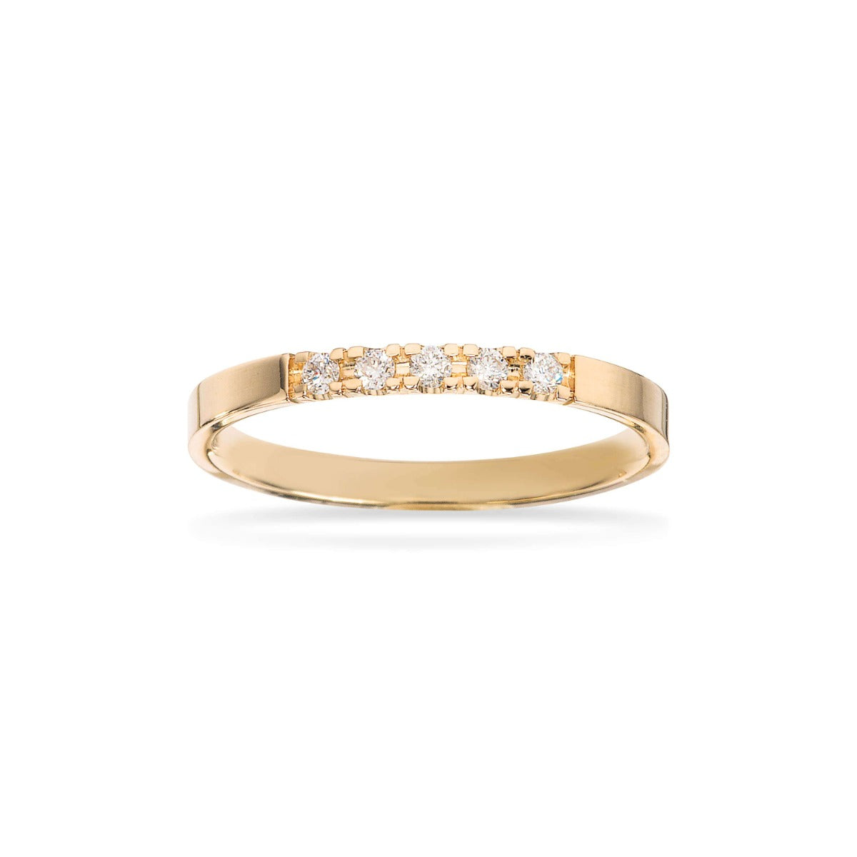 Scrouples Ringe i Guld med Brillant