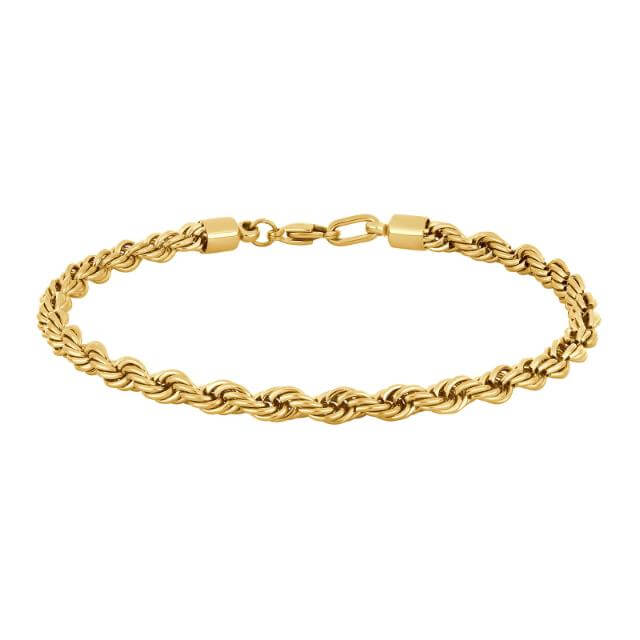 Son armbånd forgyldt stål, Cordel