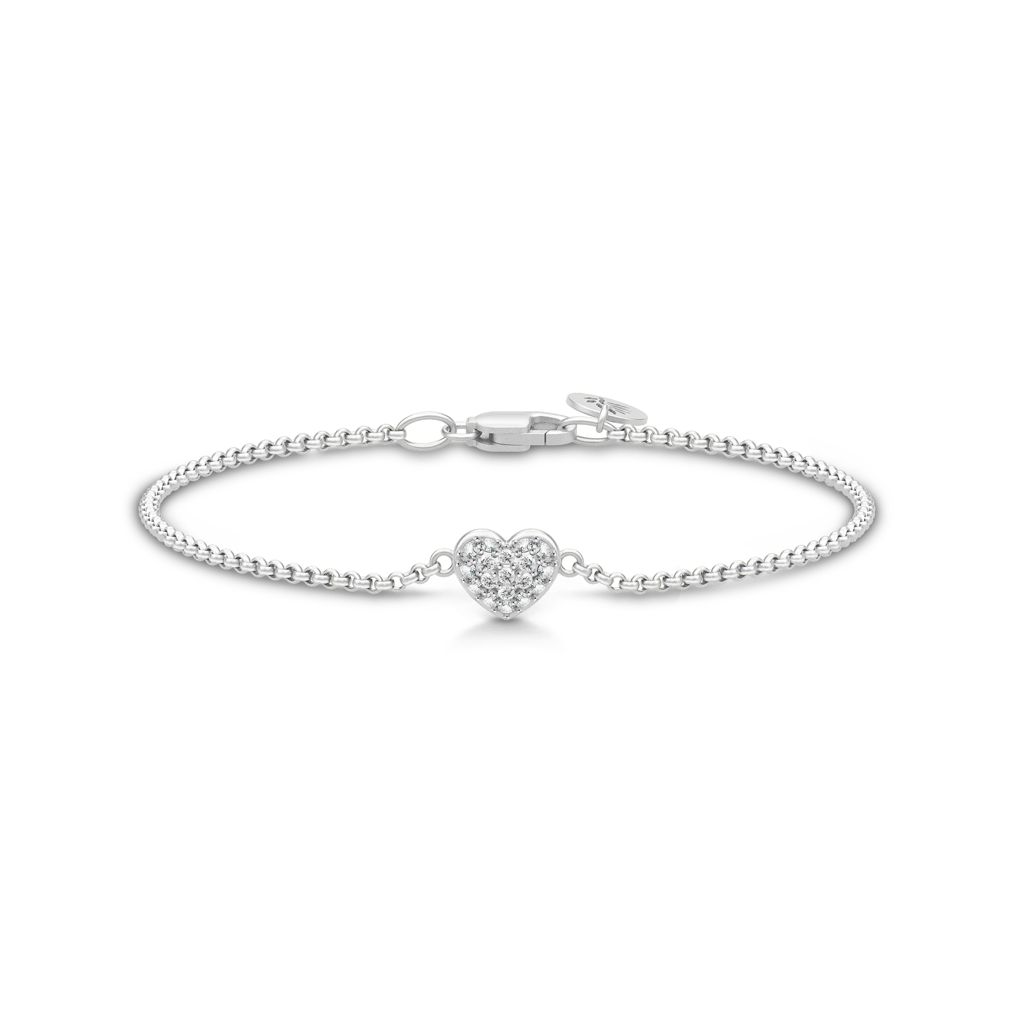 Julie Sandlau Pure Heart armbånd sølv