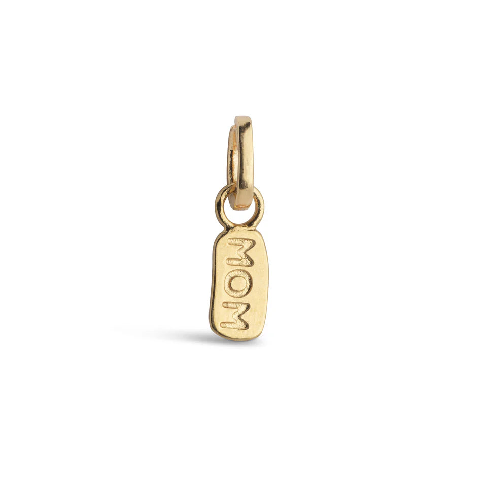 Enamel My Mom charm