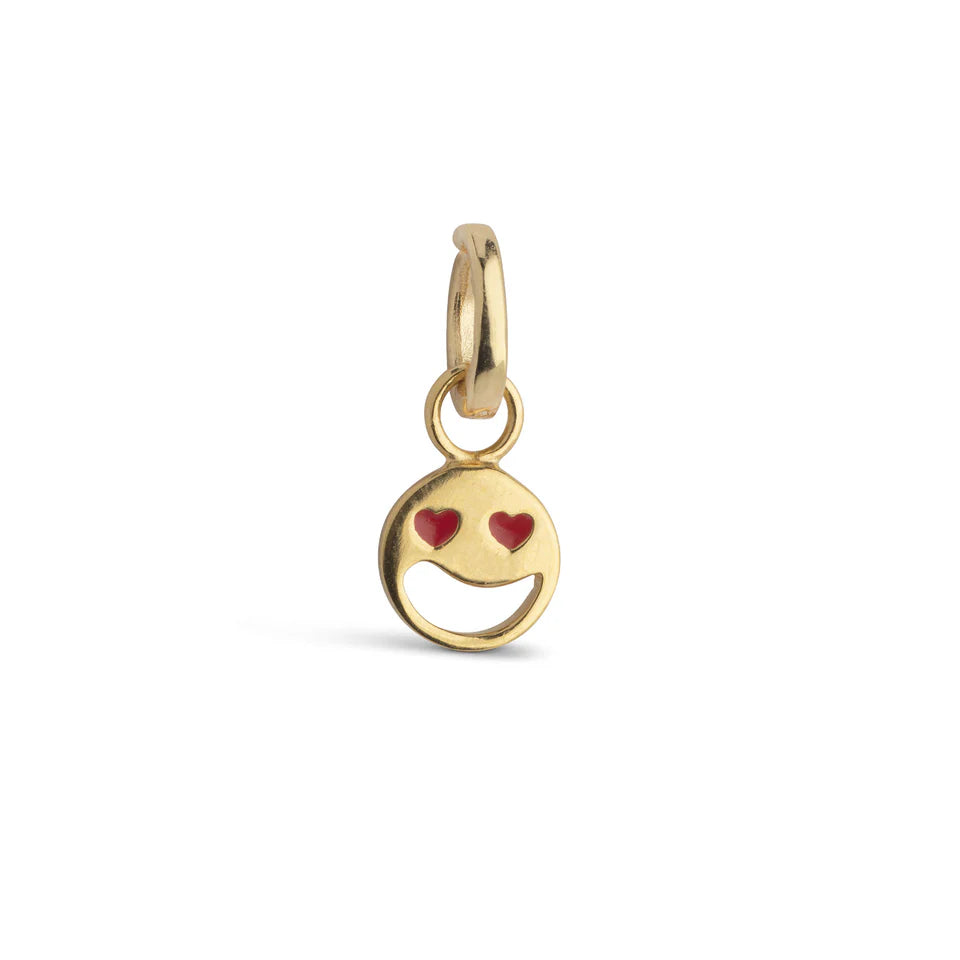Enamel Funky Smiley charm