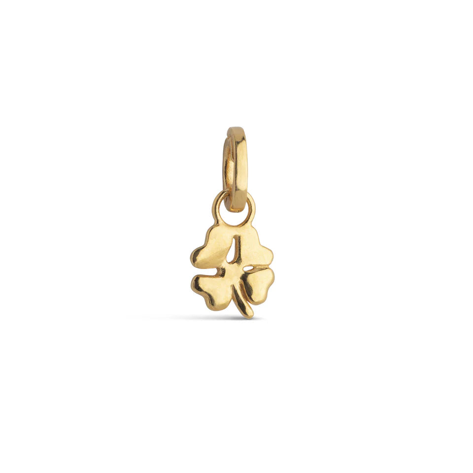 Enamel Organic Clover charm