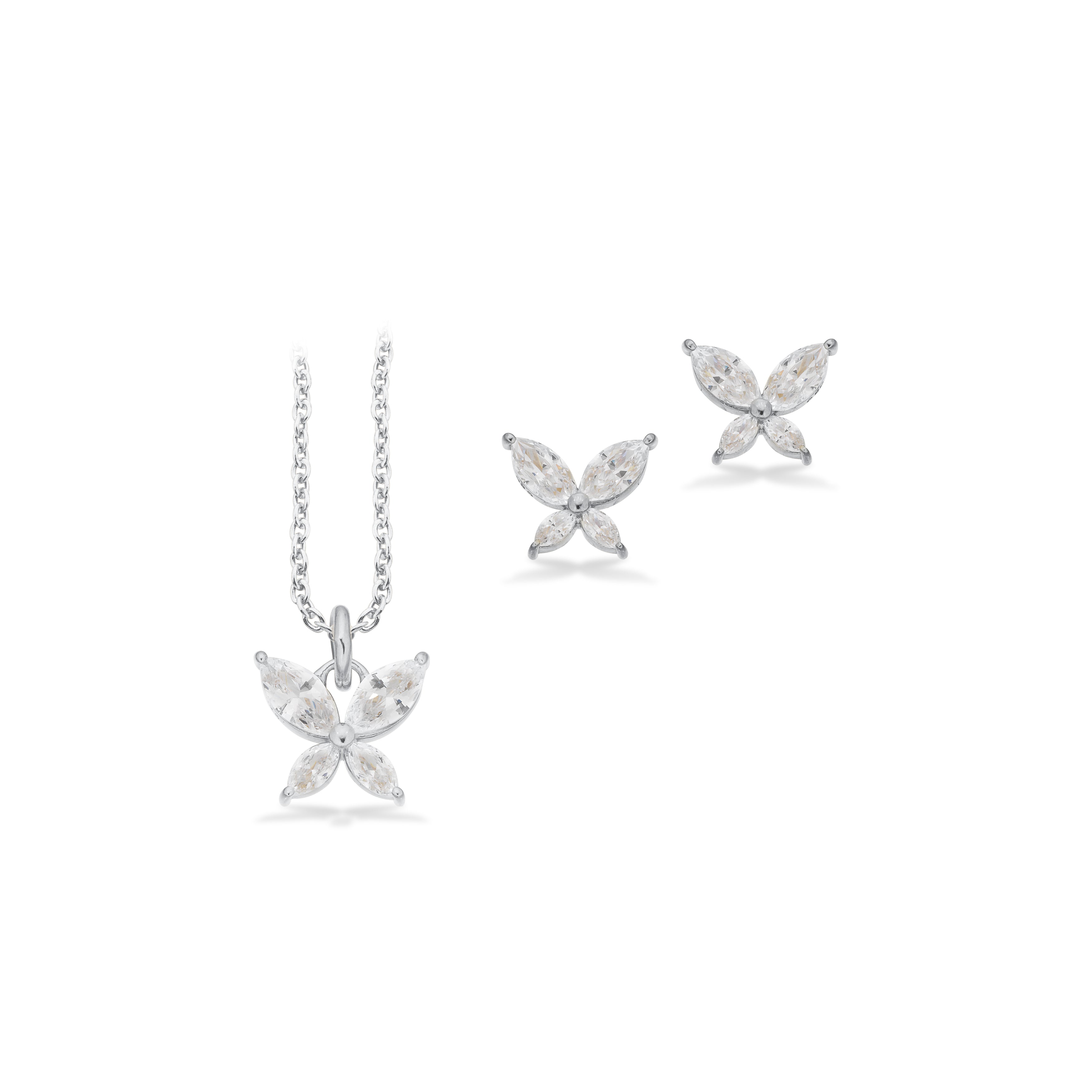 Scrouples Smykke i Sølv med Syn. cubic zirconia