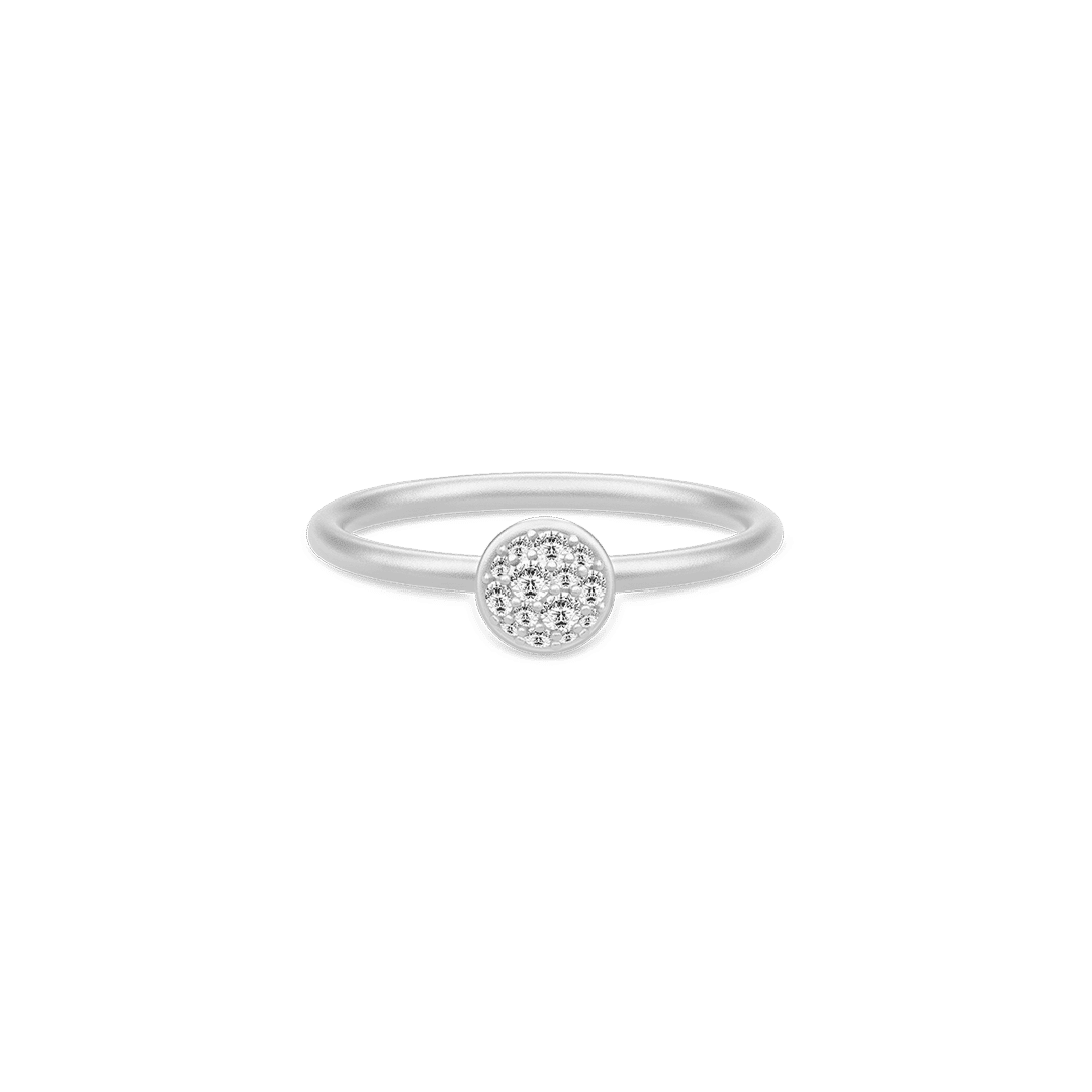 Julie Sandlau Multipavé ring sølv
