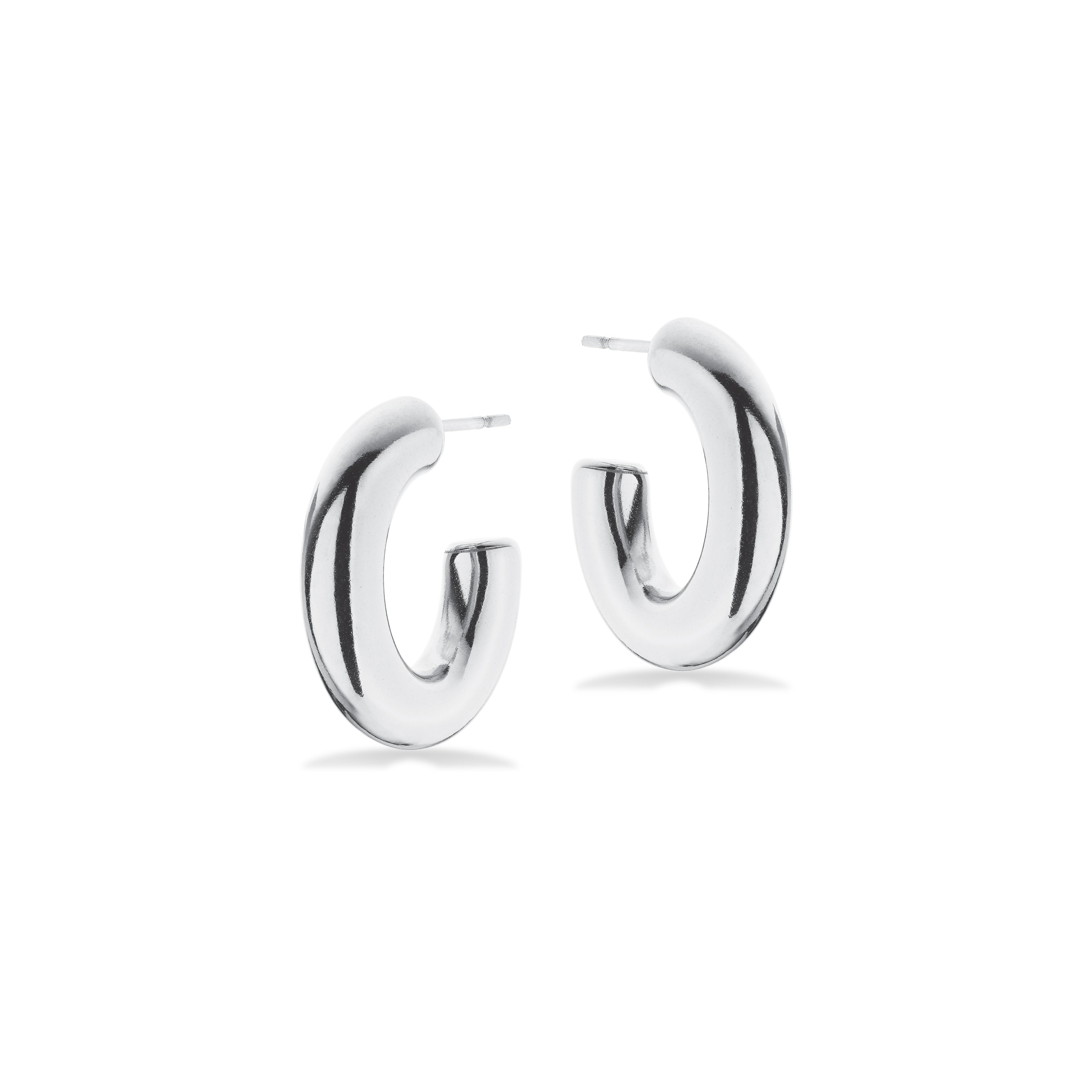 Scrouples Molly creoler blank 18 mm stål guldfarvet