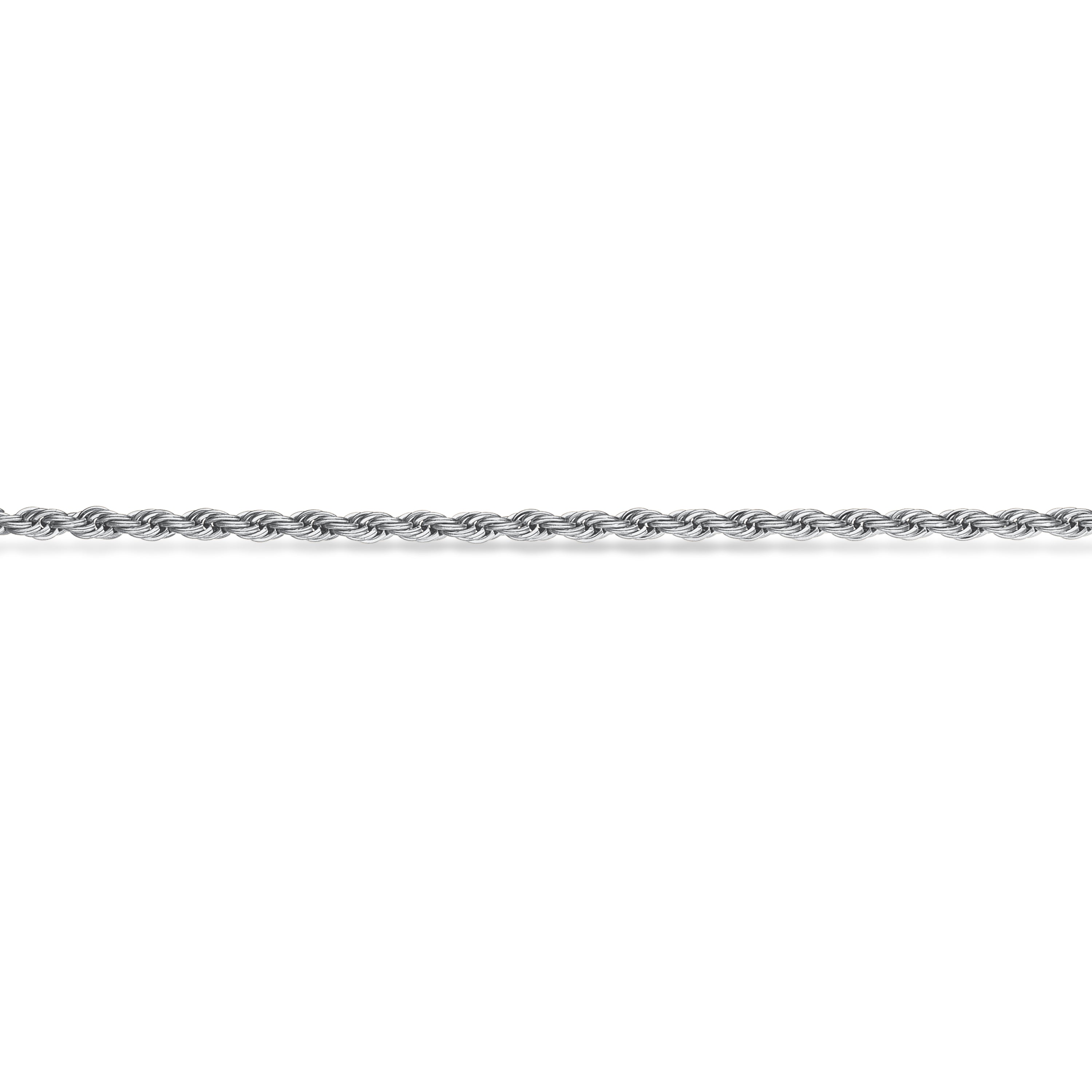 Scrouples Molly halskæde cordel 7 mm stål guldfarvet 45+5cm