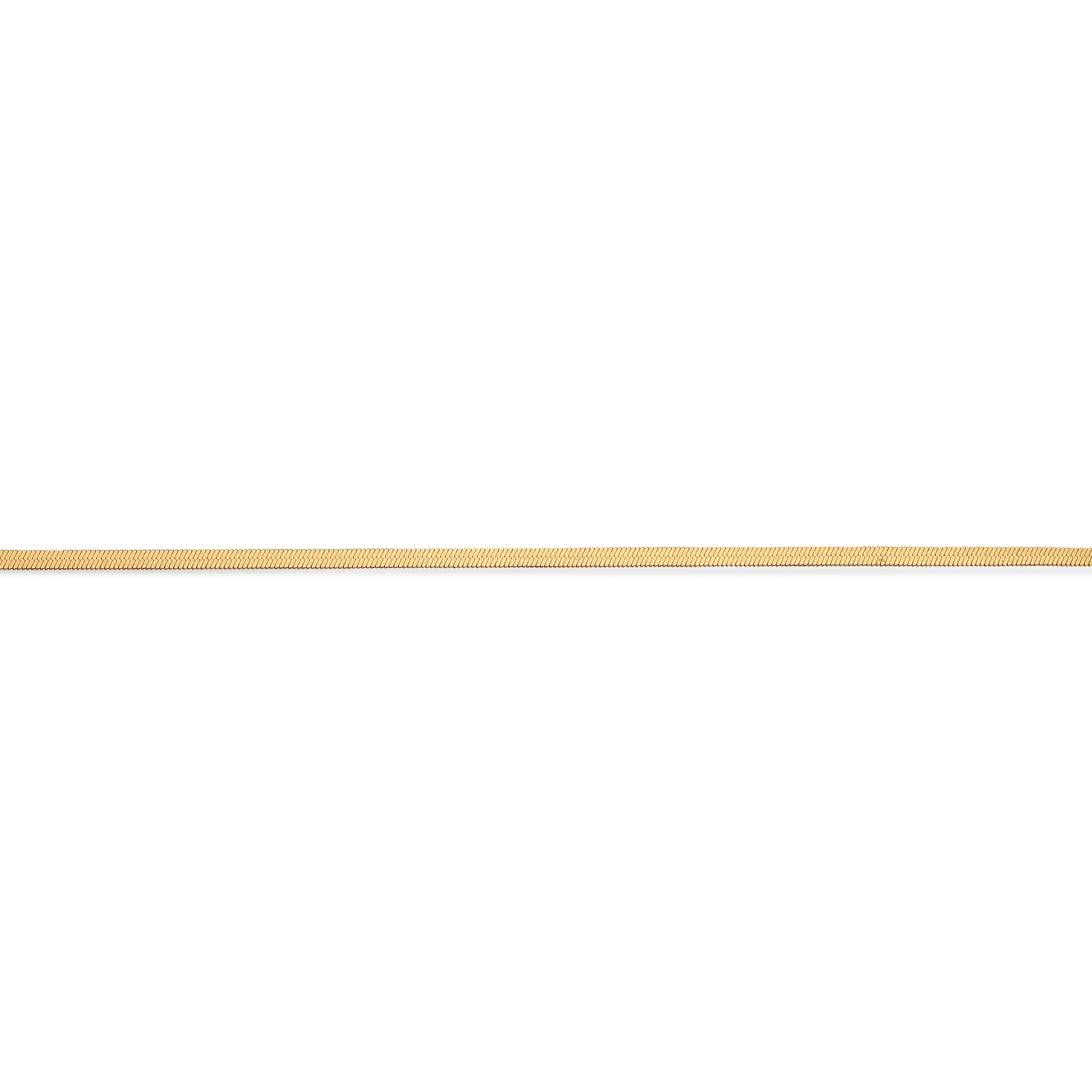 Scrouples Molly halskæde magic 2,5mm stål guldfarvet 42+3cm