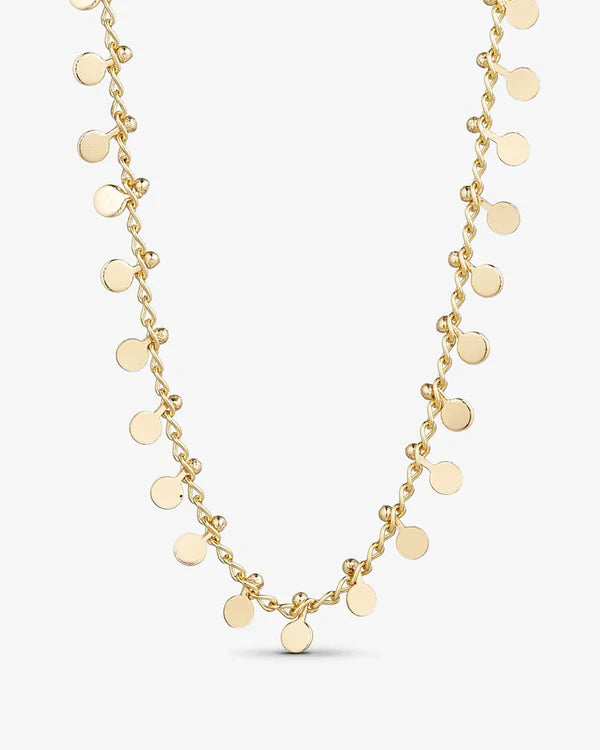 Ave Forgyldt messing halskæde