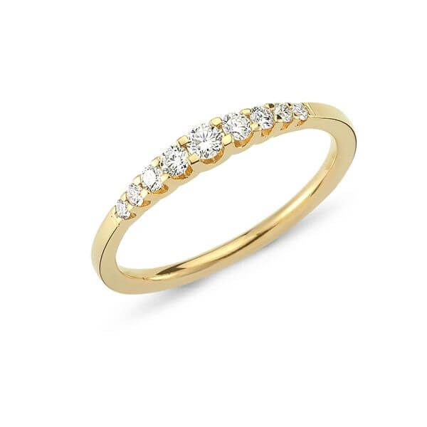 14 kt guldring Empire