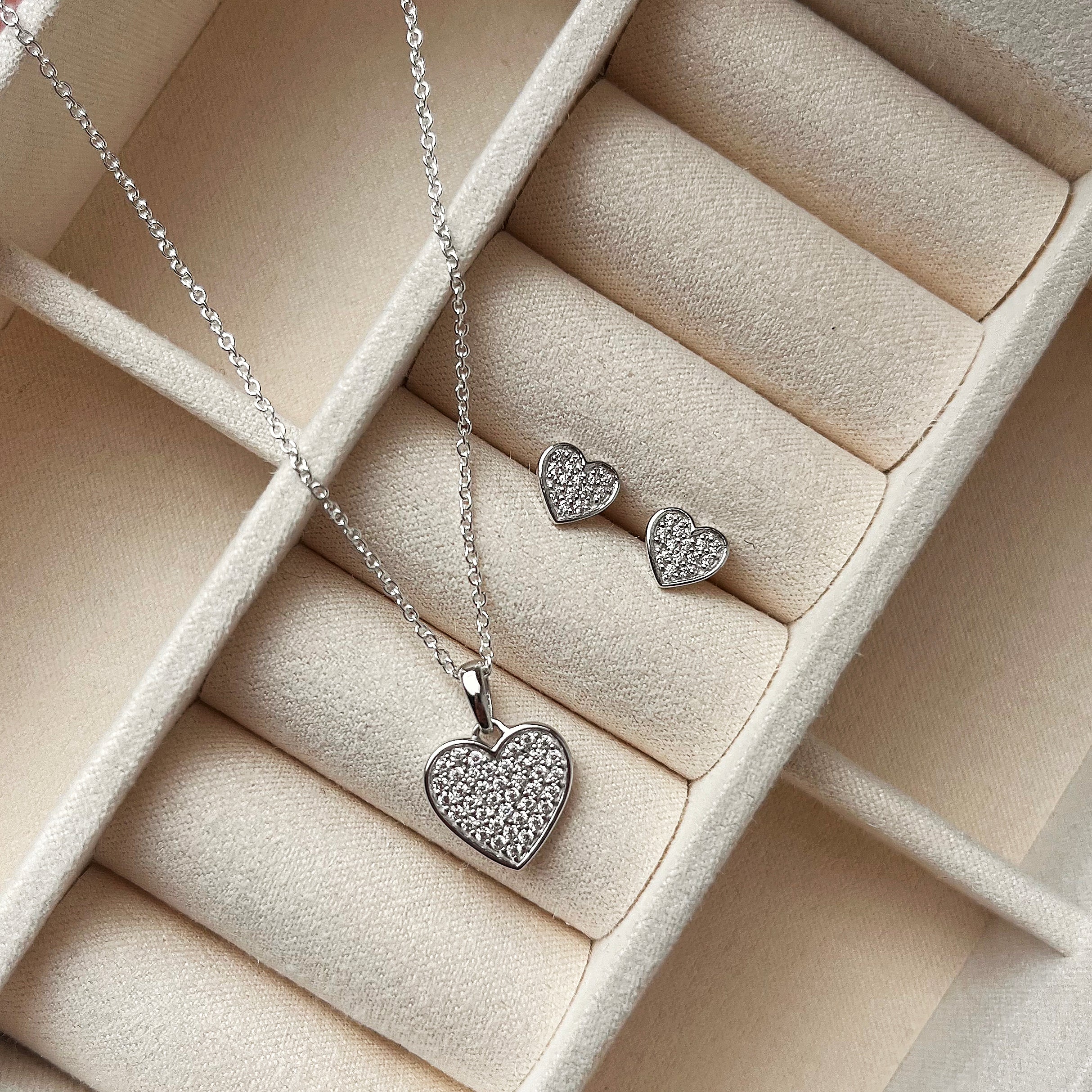 Scrouples Halskæde i Sølv med Syn. cubic zirconia