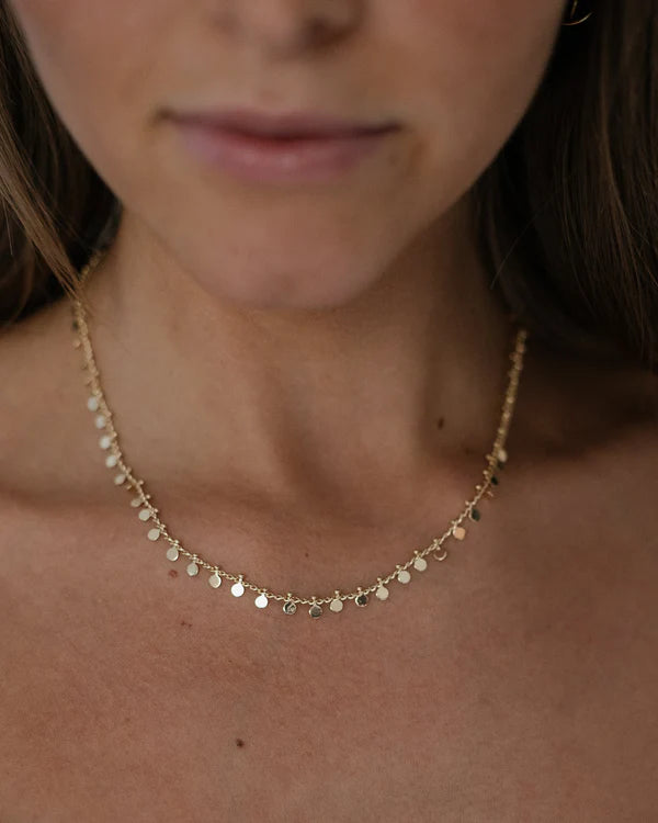 Ave Forgyldt messing halskæde