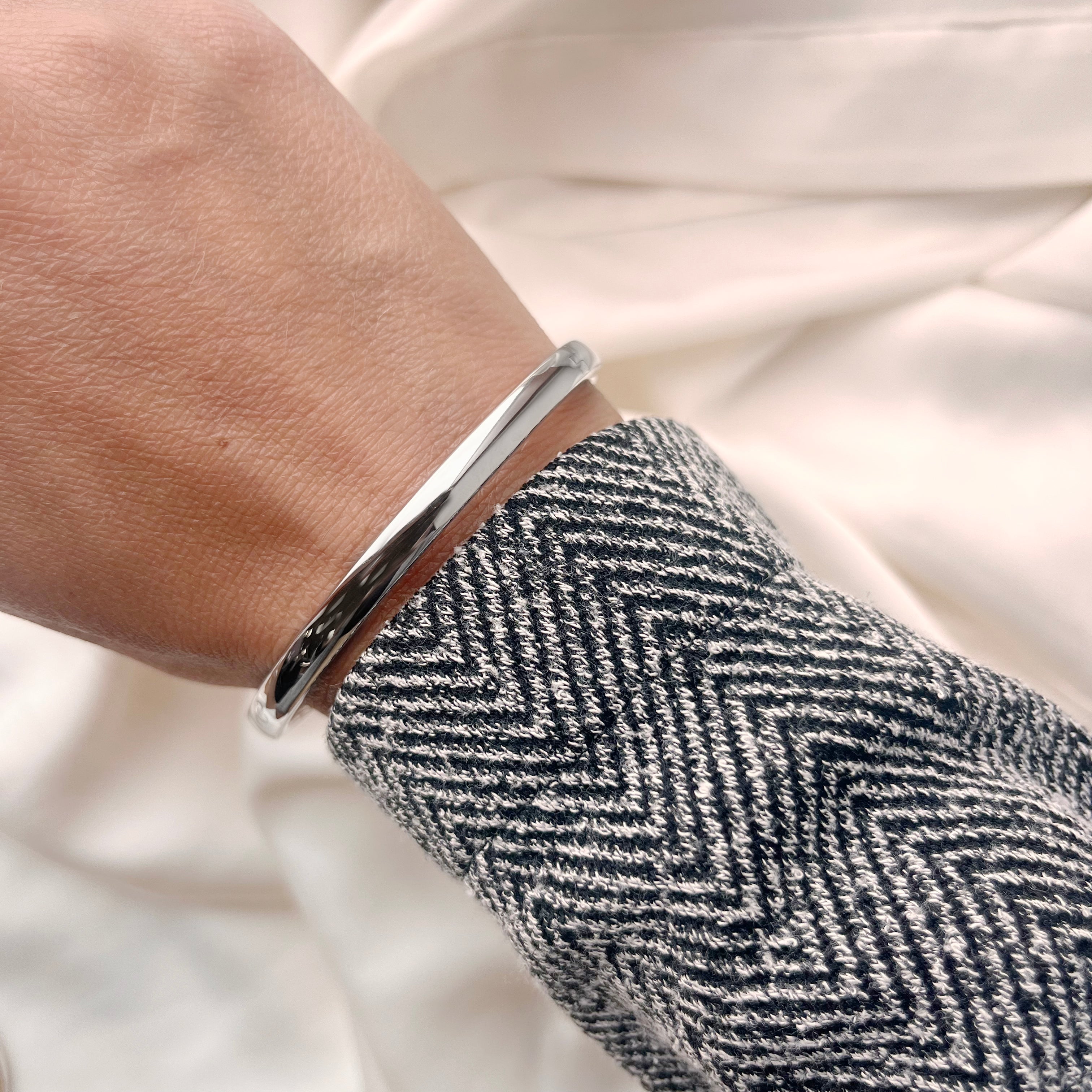 Scrouples Armbånd 5 mm i Sølv