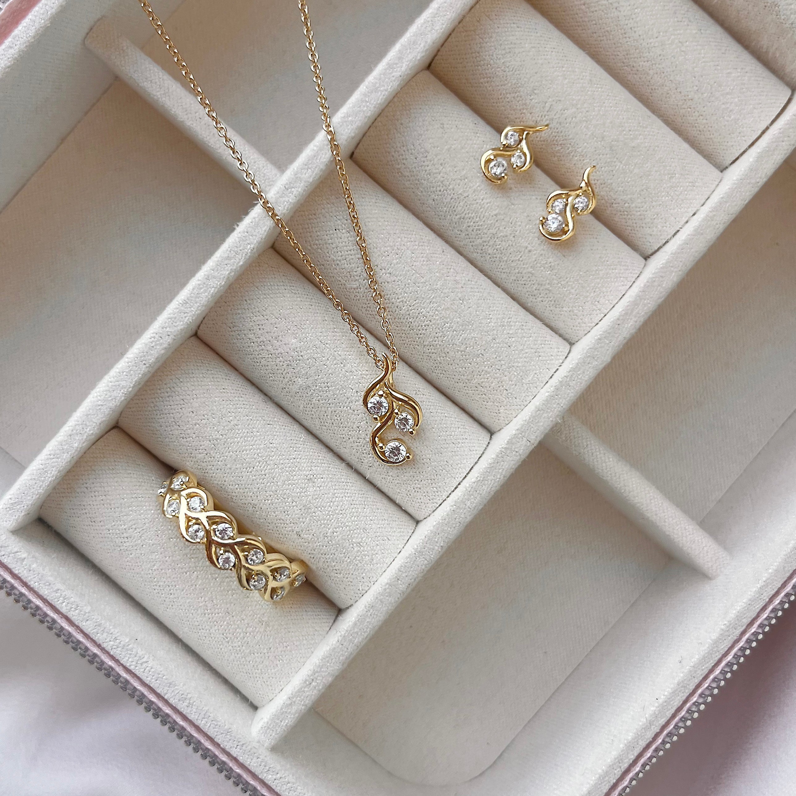 Scrouples Ringe i Sølv med Syn. cubic zirconia
