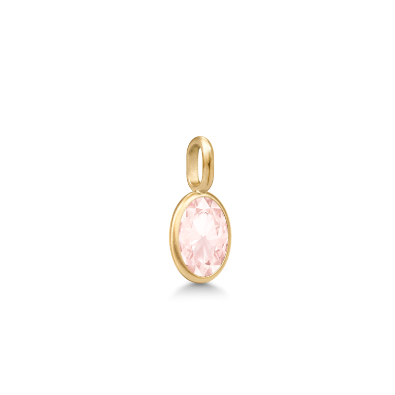 Julie Sandlau Callas rosa quartz vedhæng