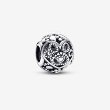 Pandora pote og hjerte charm