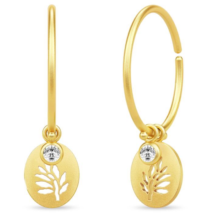 Julie Sandlau Tree Of Life Medium Hoops